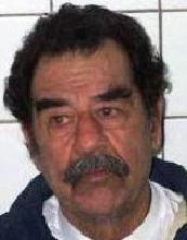 Saddam Hussein in custody