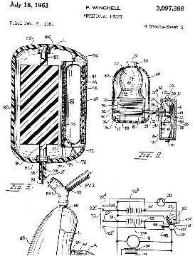 Winchell's artificial heart patent